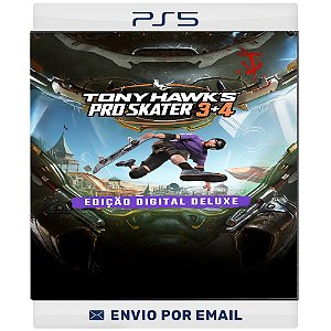 Tony Hawk's™ Pro Skater™ 3 + 4 - Edição Digital Deluxe - PS5 Digital