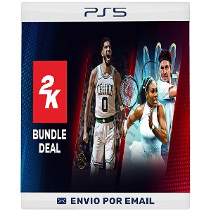 Pacote NBA 2K25 x TopSpin 2K25 - PS4  PS5 Digital