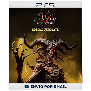 Diablo IV Lord of Hatred Edição Ultimate- PS4 PS5 Digital