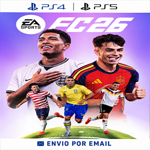 EDIÇÃO STANDART DO EA SPORTS FC 26 - PS4 e PS5 DIGITAL