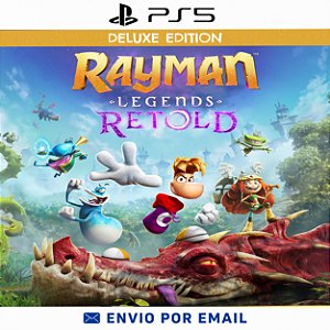 Rayman Legends Retold Edição Deluxe - Ps5 Digital