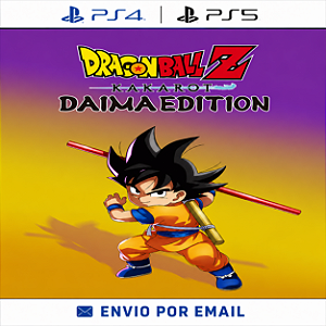 DRAGON BALL Z: KAKAROT DAIMA EDITION - Ps4 e Ps5 Digital