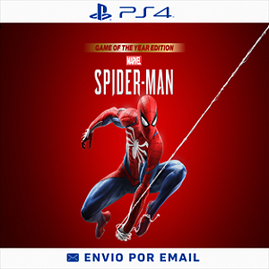Homem Aranha Edição jogo do ano todas as dlc - Ps4 e Ps5 Digital