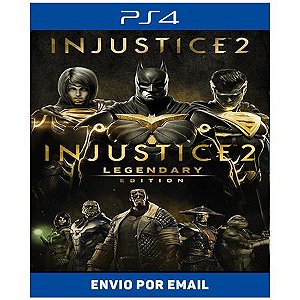 Injustice 2 Legendary edition - Ps4 e Ps5 Digital