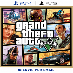 Grand Theft Auto V: Gta 5 - Ps4 Ps5 Digital