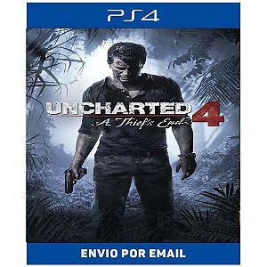 Uncharted 4 - Ps4 e Ps5 Digital