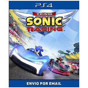 Sonic Team Racing - Ps4 e Ps5 Digital