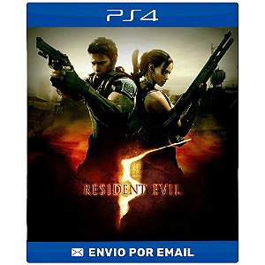 Resident evil 5 - Ps4 e Ps5 Digital