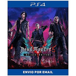 Devil may cry 5 deluxe - Ps4 e Ps5 Digital