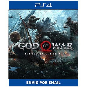 God of war 4 Deluxe edition - Ps4 e Ps5 Digital