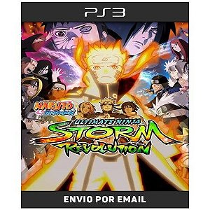 Naruto Shippuden Ultimate Ninja Storm Revolution Jogos Ps3 PSN Digital  Playstation 3
