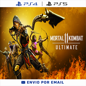 Mortal Kombat 11 Ultimate - Ps4 e Ps5 Digital