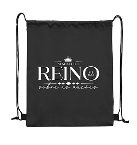 Sacola/mochila "Venha o Teu Reino"