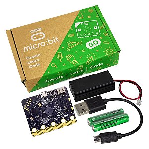 Micro:bit Go V2 Kit Placa de Desenvolvimento e Acessórios