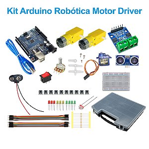 Kit Arduino Iniciante Robótica Motor Driver