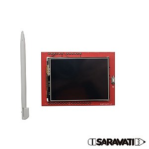 Display LCD TFT 2.4 Touchscreen Shield UNO R3