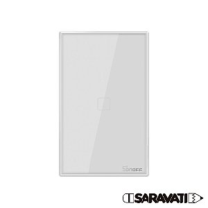 Sonoff TX Interruptor Wifi Smart Wall Switch 1 Tecla T2 Branco