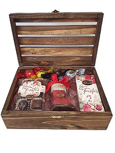 Caixa Baú Botinha do Noel 270 g
