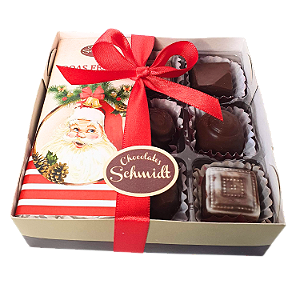 Caixa Alegria com bombons e barra 110g