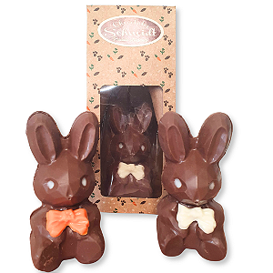 Coelho com Gravatinha( vem na caixinha) 70g