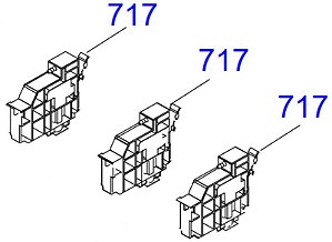DAMPER PRETO PARA EPSON SureColor F170