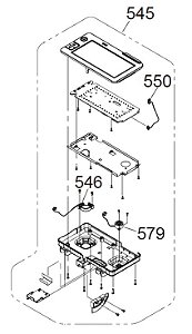 PAINEL DE CONTROLE PARA EPSON SureColor F9570 / F9570H.