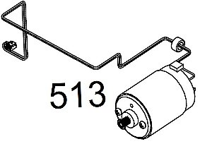 MOTOR DO CARRO PARA Epson WorkForce Pro WF-C5710