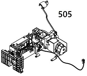 CONJUNTO DO CAPTADOR PARA  Epson SureColor R5070L