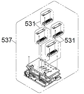 CONJUNTO CAPTADOR PARA EPSON SureColor F11070.