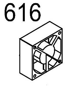 VENTILADOR DE RESFRIAMENTO EPSON SureColor F11070.