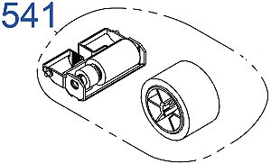 KIT ROLETE DE TRACIONAMENTO DA BANDEJA PARA Epson WorkForce Enterprise WF-C20600