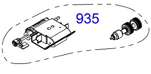 KIT DE ROLETES DO ADF PARA Epson WorkForce Pro WF-C879R