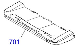 BANDEJA DO PAPEL PARA Epson WorkForce Pro EM-C800