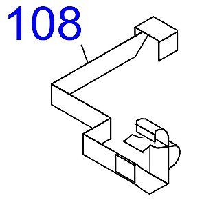 CABO DO PAINEL PARA Epson WorkForce Pro EM-C800