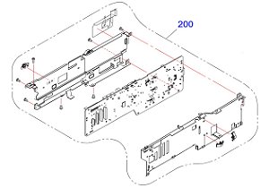PLACA PRINCIPAL PARA Epson WorkForce Pro EM-C800