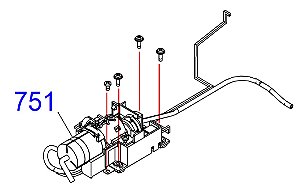 BOMBA DE PRESSURIZAÇÃO PARA Epson WorkForce Pro WF-C579R