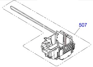 CONJUNTO DO CARRO PARA Epson WorkForce Pro WF-C579R