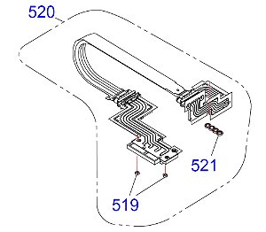 CONJUNTO DE TUBULAÇÃO PARA Epson WorkForce Pro WF-C579R