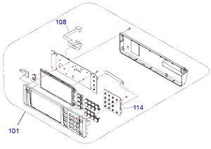 PANEL PARA Epson WorkForce Pro WF-C579R