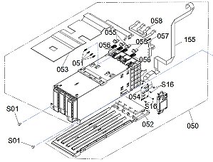 COMPARTIMENTO DOS CARTUCHOS PARA Epson ColorWorks C7500G
