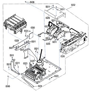 CONJUNTO CAPTADOR DE TINTA PARA Epson ColorWorks C7500G
