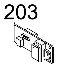 SENSOR DA FITA PARA Epson ColorWorks C4000
