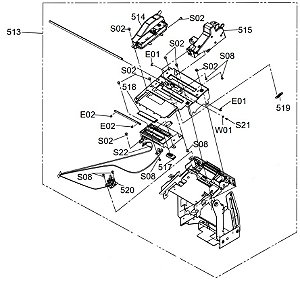 GUIA DO PAPEL PARA Epson ColorWorks CW-C6000P