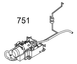 BOMBA DE PRESSURIZAÇÃO PARA Epson WorkForce Pro WF-C5390