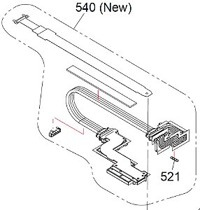 CONJUNTO DE MANGUEIRAS OLD PARA Epson WorkForce Pro WF-C5390