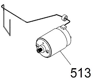 MOTOR DO CARRO PARA Epson WorkForce Pro WF-C5390