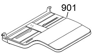 BANDEJA DO ADF PARA Epson WorkForce Pro WF-C5890