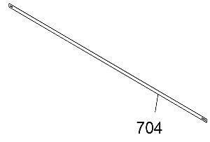 FITA ENCODER DO CARRO PARA Epson WorkForce Pro WF-C5890