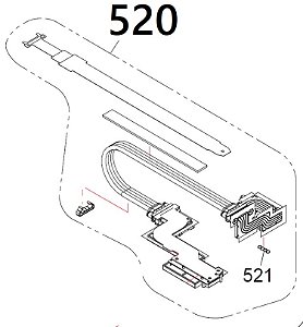 CONJUNTO DE MANGUEIRAS OLD PARA Epson WorkForce Pro WF-C5890