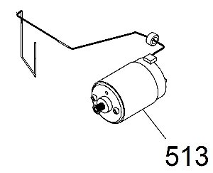 MOTOR DO CARRO PARA Epson WorkForce Pro WF-C5890